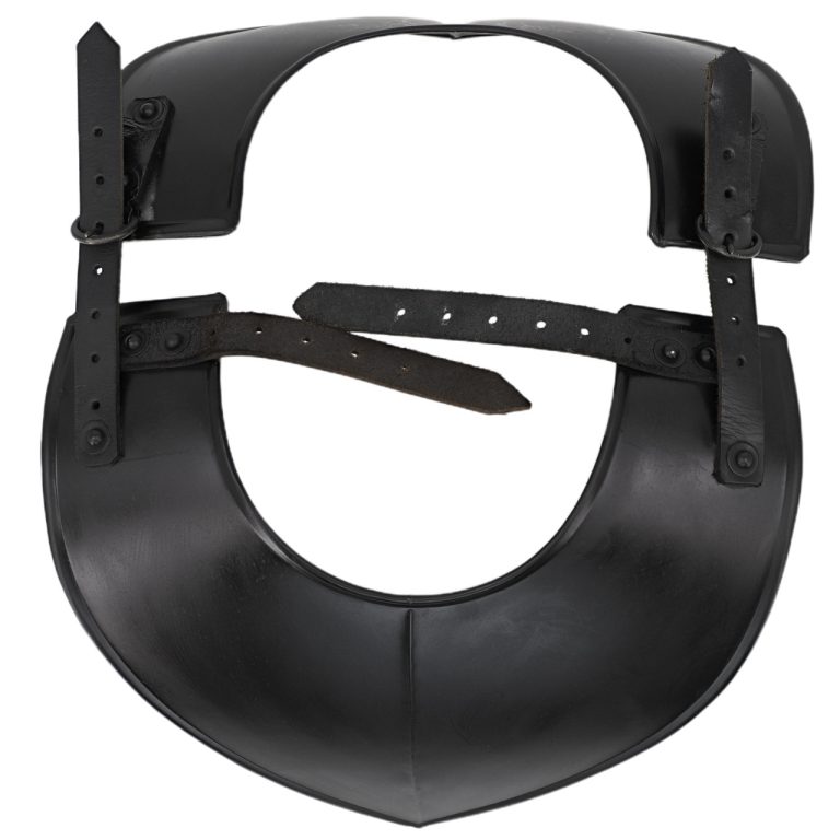 Renaissance Army Gorget - Black Armor