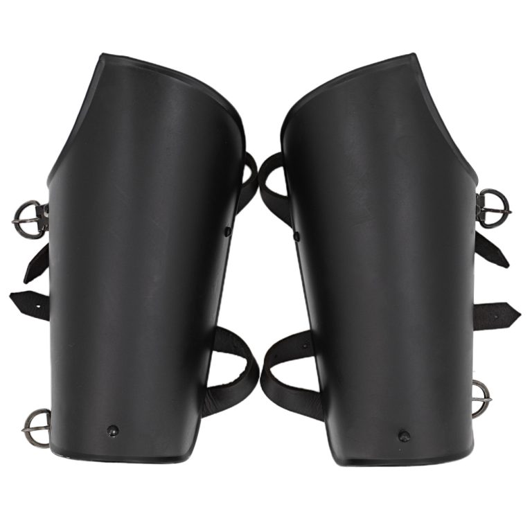 Renaissance Battle Vambraces - Black armor