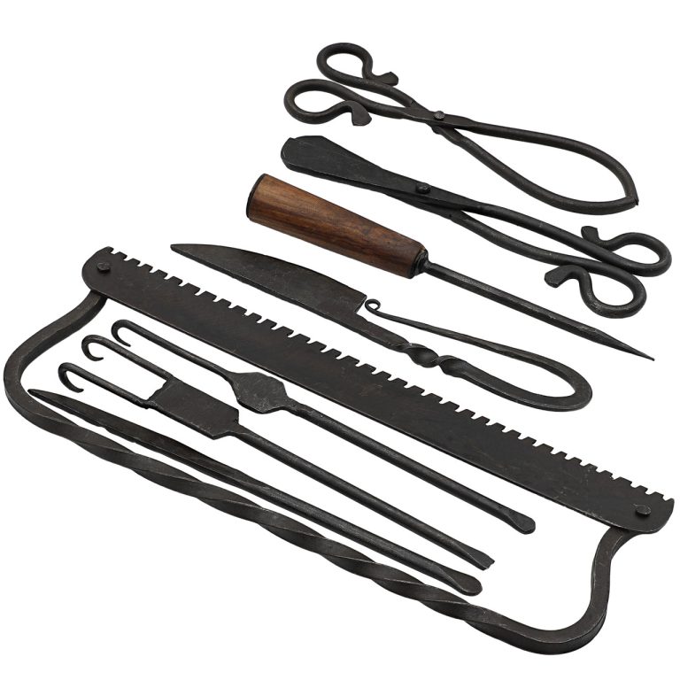 Medieval Surgical Kit with Leather Carrying Bag