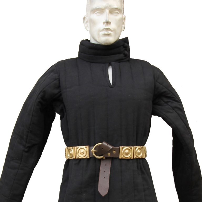 Roman Legionary Cingulum Militare Belt with Brass Plates