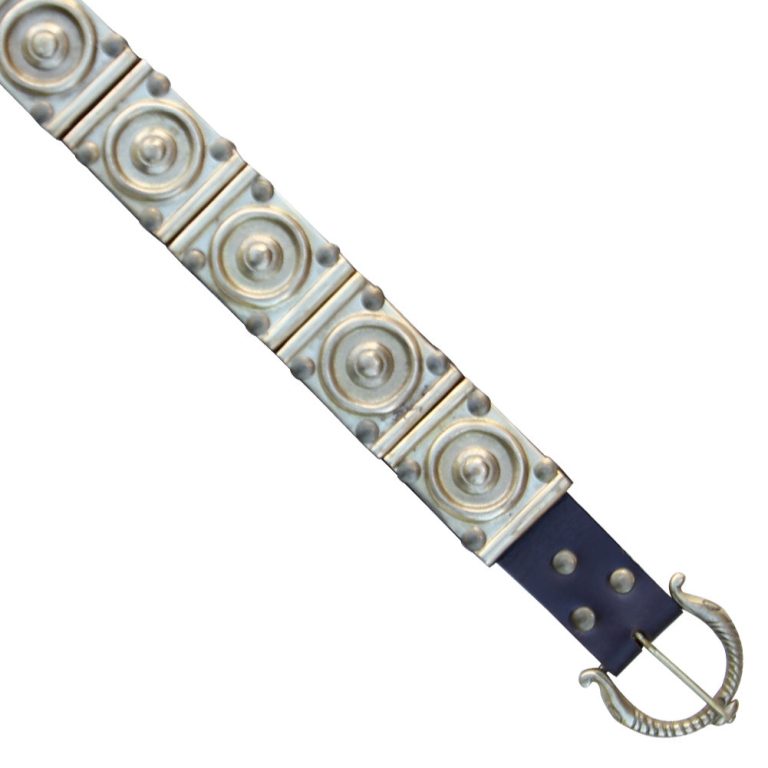 Roman Legionary Cingulum Militare Belt with Brass Plates