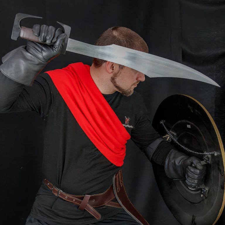 Spartan Sword Replica with Carbon Steel Blade