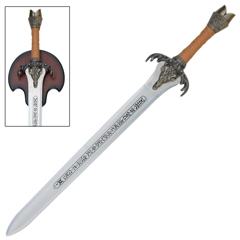 Medieval Rams Head Sword for Barbarians