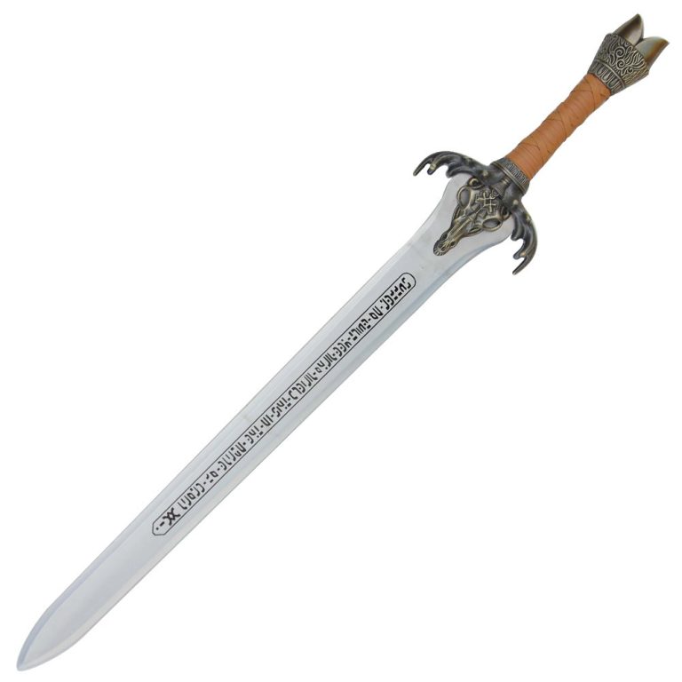 Medieval Rams Head Sword for Barbarians