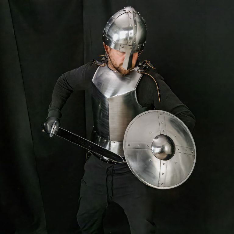 Medieval Buckler Shield for Combat Use