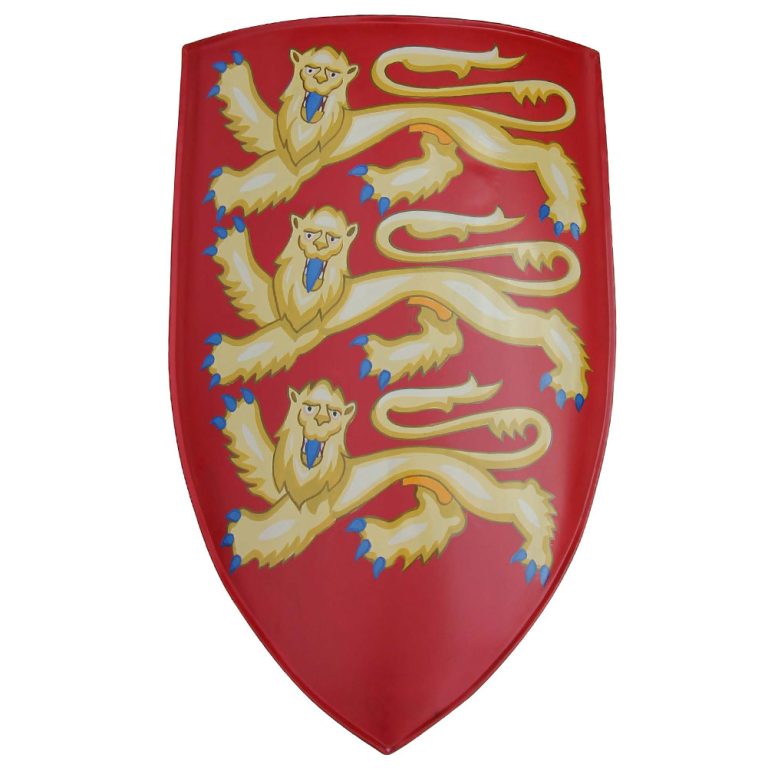 Medieval Heater Shield of Edward I