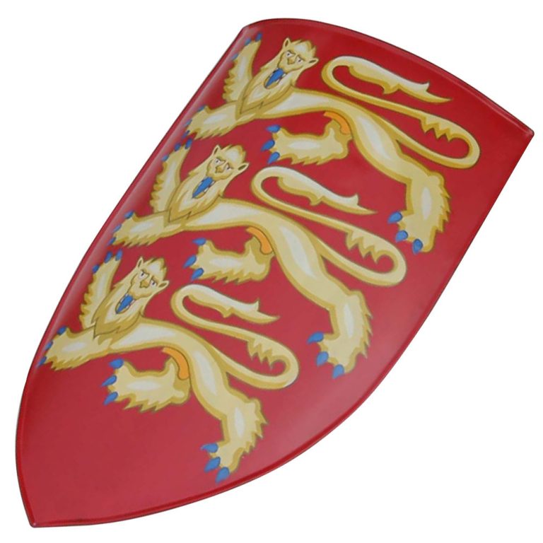 Medieval Heater Shield of Edward I