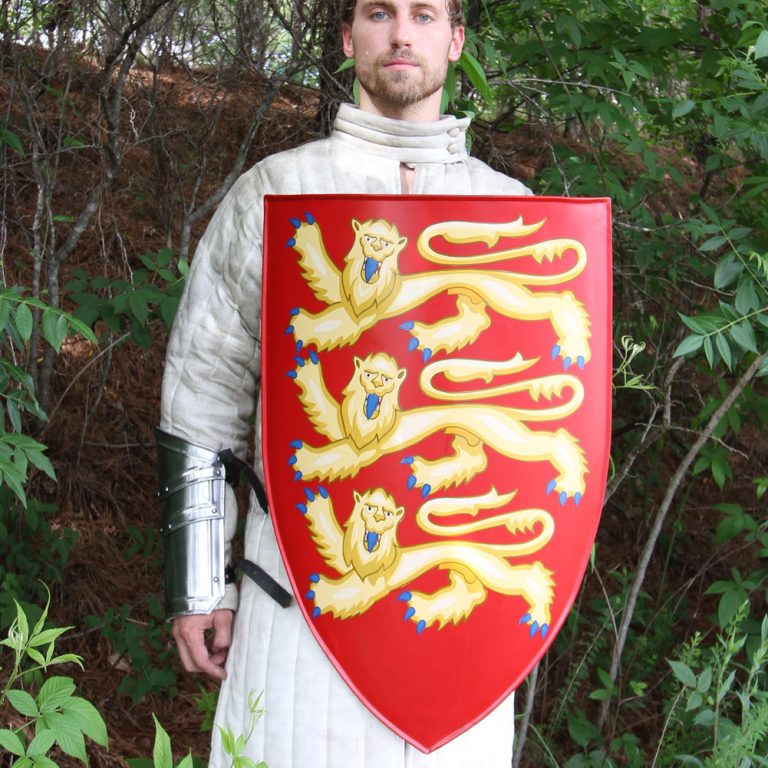 Medieval Heater Shield of Edward I