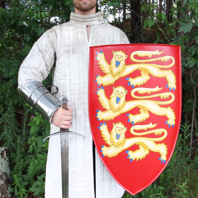 Medieval Heater Shield of Edward I