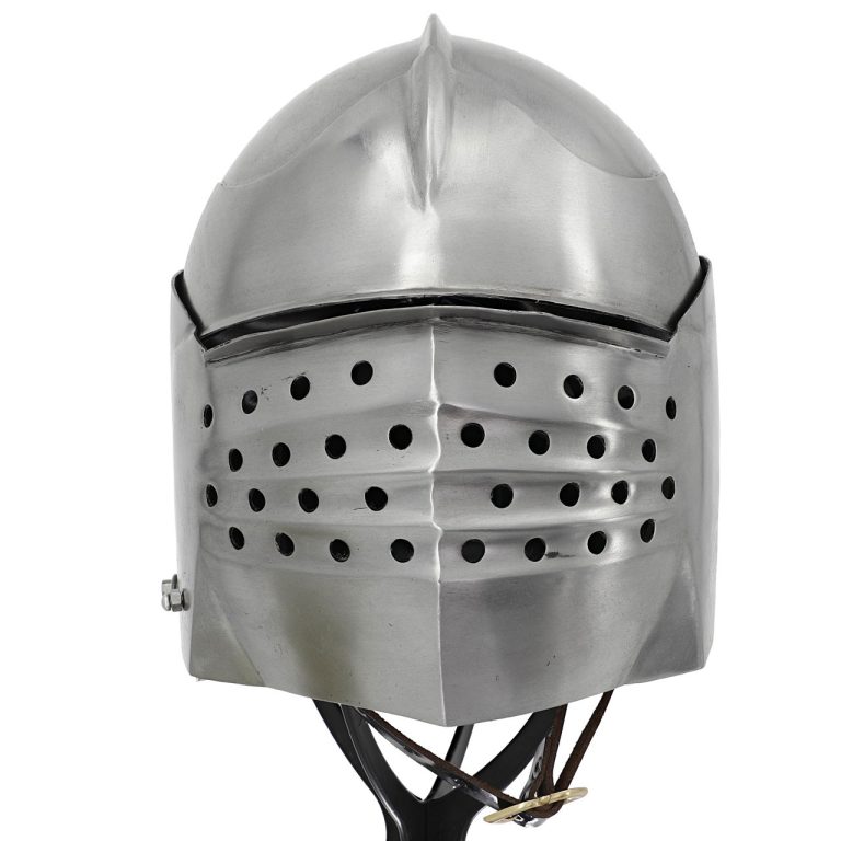 Bellows Face Sallet Medieval Helmet with Visor