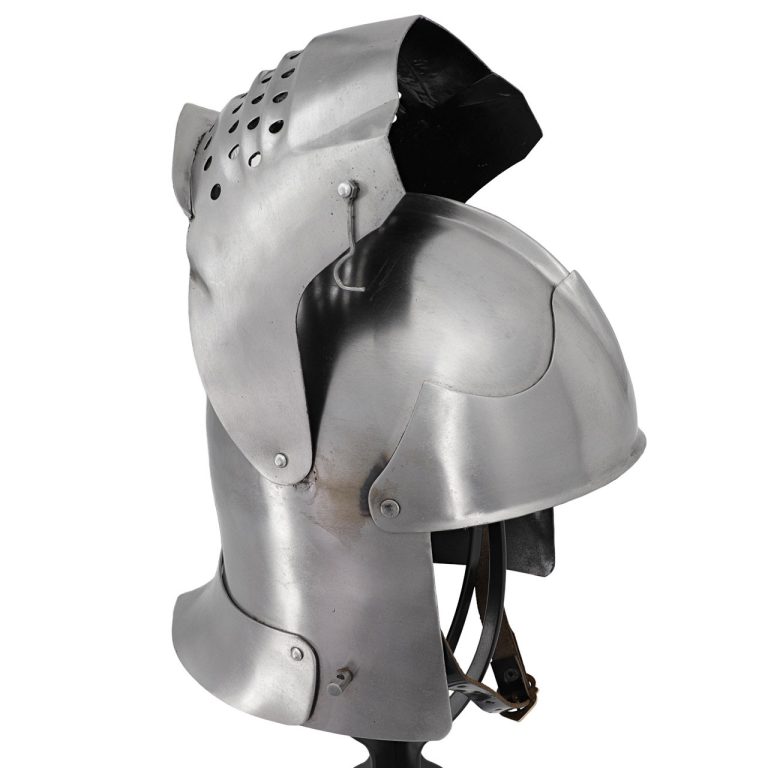 Bellows Face Sallet Medieval Helmet with Visor