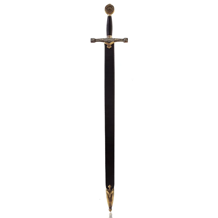Black and Bronze Excalibur Fantasy Sword