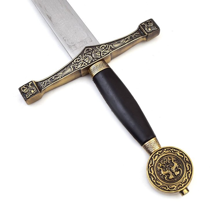 Black and Bronze Excalibur Fantasy Sword