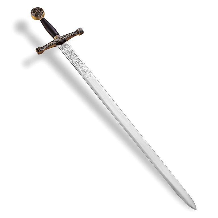 Black and Bronze Excalibur Fantasy Sword