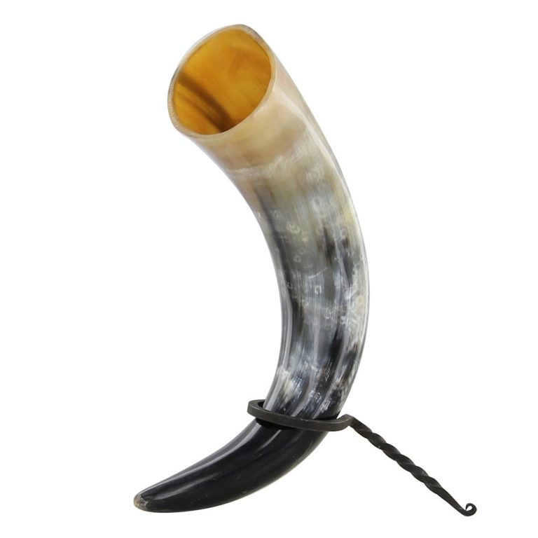 Natural Drinking Horn for Beverages