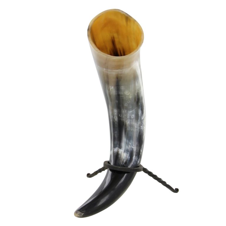 Natural Drinking Horn for Beverages