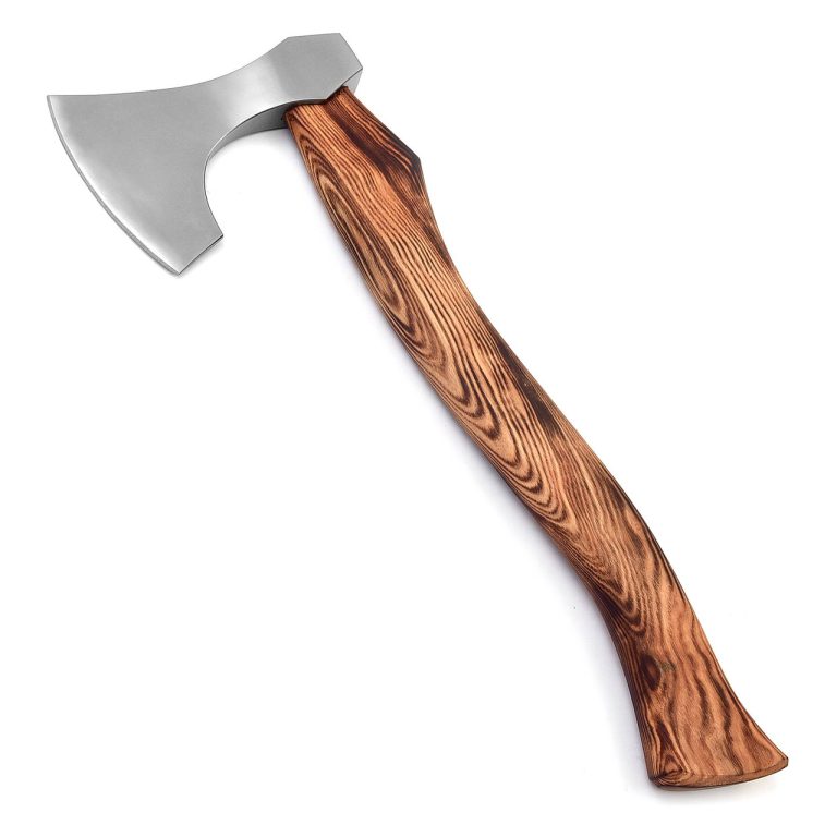 Battle Ready Carpenter's Axe with Curved Handle