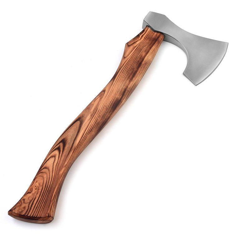 Battle Ready Carpenter's Axe with Curved Handle