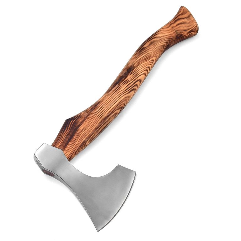 Battle Ready Carpenter's Axe with Curved Handle