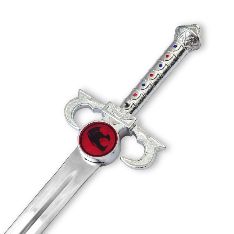 Feline Power Sword with Wooden Display Stand