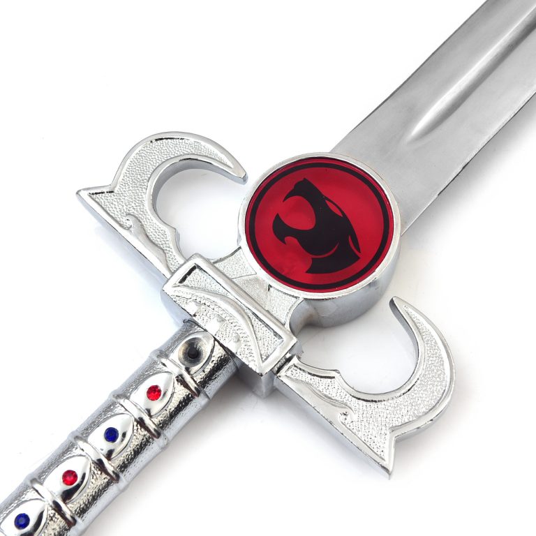 Feline Power Sword with Wooden Display Stand