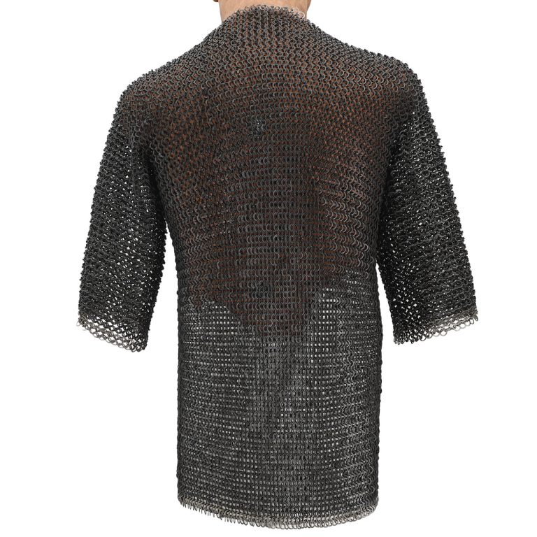 Half Sleeve Chainmail Shirt Armor - Large