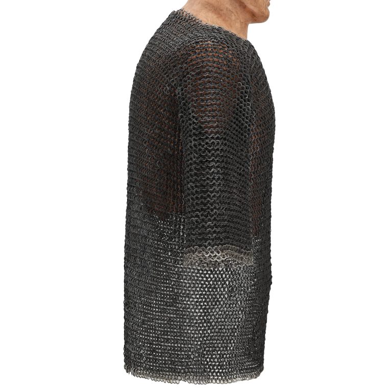 Half Sleeve Chainmail Shirt Armor - Large