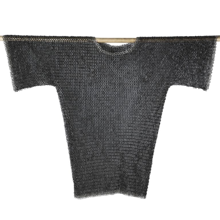 Half Sleeve Chainmail Shirt Armor - Large