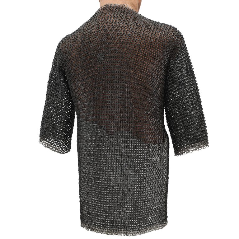 Half Sleeve Chainmail Shirt Armor - Large
