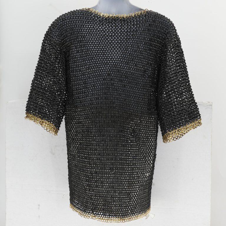 Half Sleeved Chainmail Shirt Armor - Medium