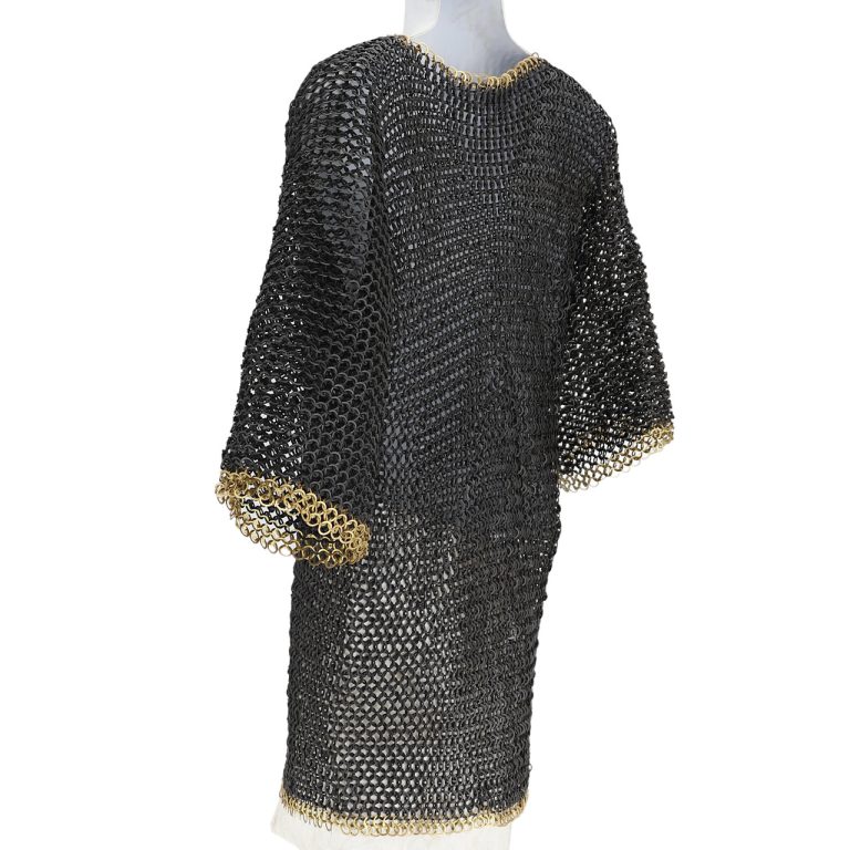 Half Sleeved Chainmail Shirt Armor - Medium