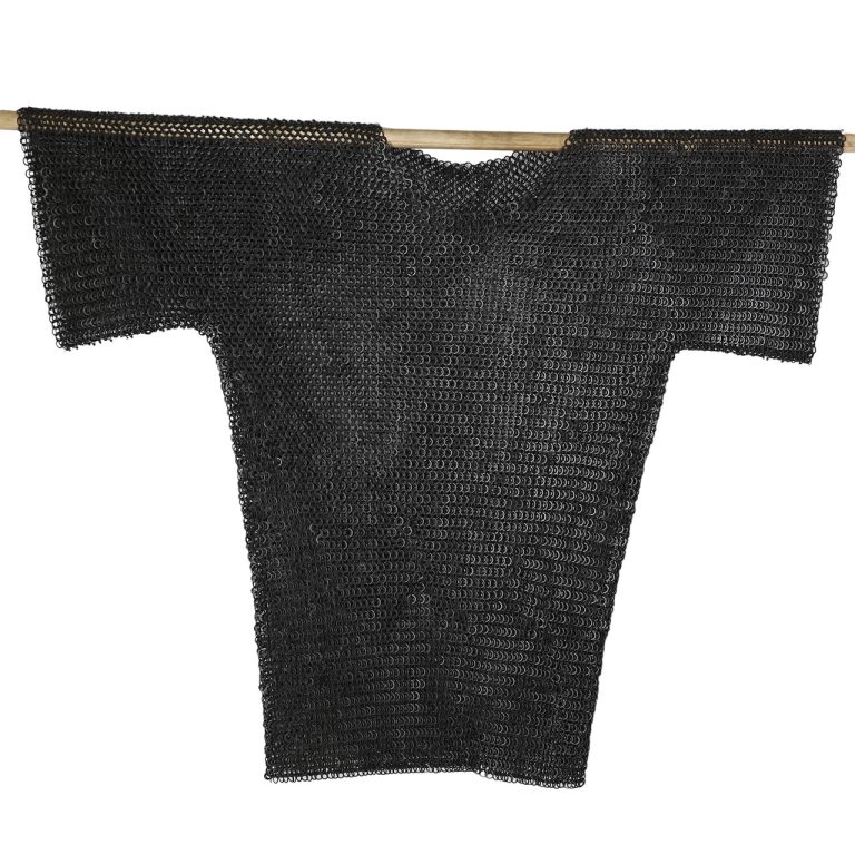 Half Sleeve Mild Steel Chainmail Shirt - XL