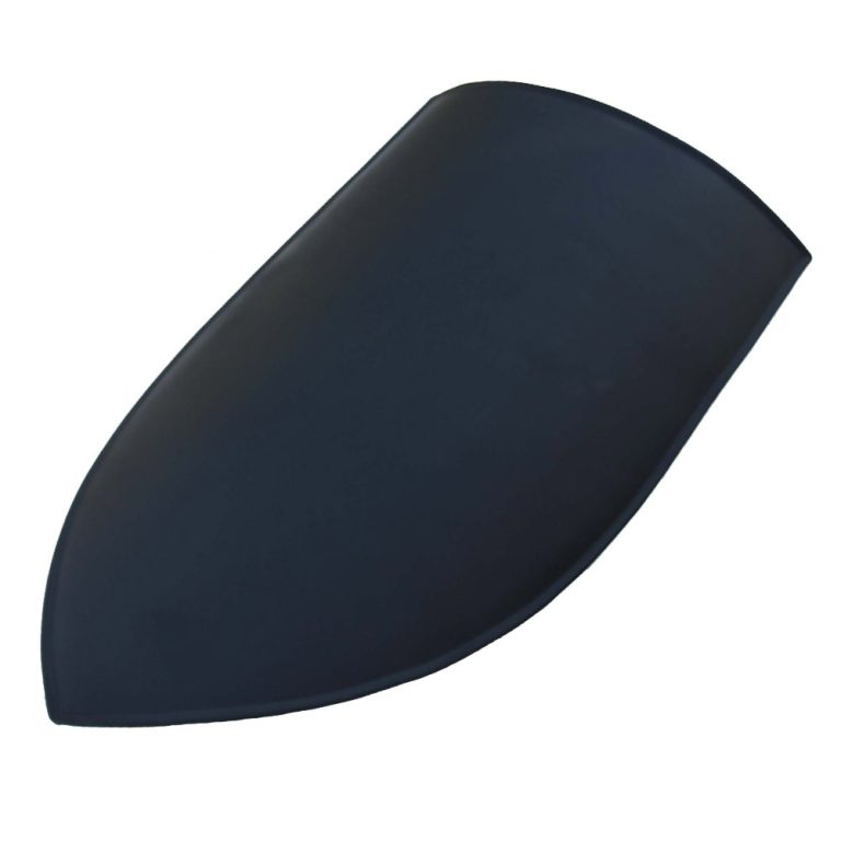 Medieval Black Blank Heater Shield