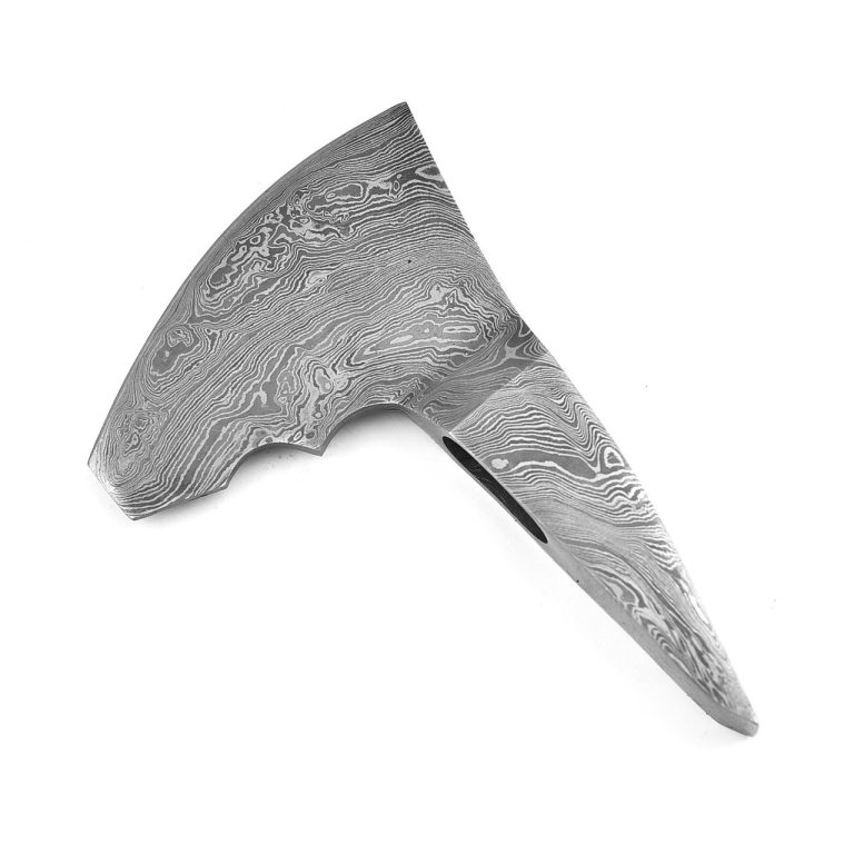 Damascus Steel Axe Pickaxe Head