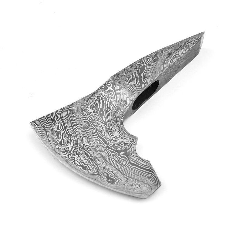 Damascus Steel Axe Pickaxe Head