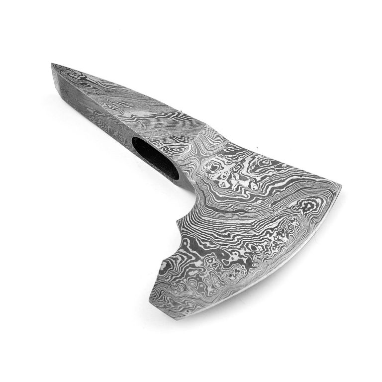 Damascus Steel Axe Pickaxe Head