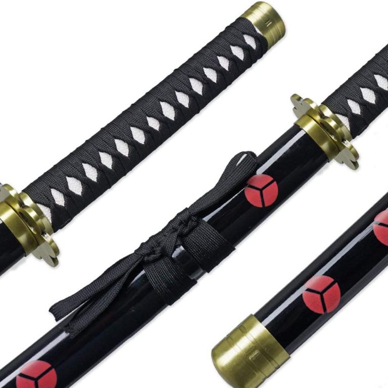 Shusui Katana with Red Hamon Blade