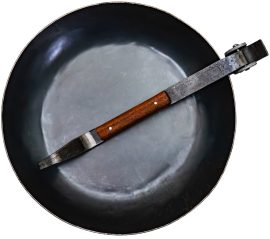 Medieval Folding Heavy Duty Camping Frying Pan