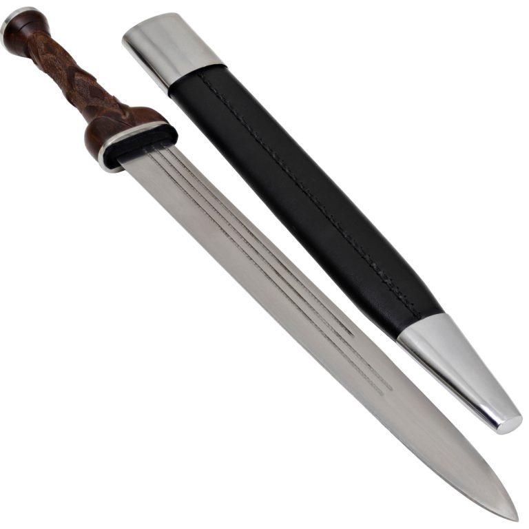 EN45 Steel Scottish Dirk with Sheesham Wood Handle