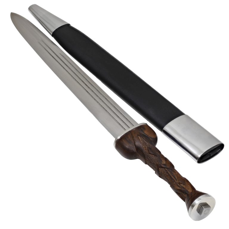 EN45 Steel Scottish Dirk with Sheesham Wood Handle