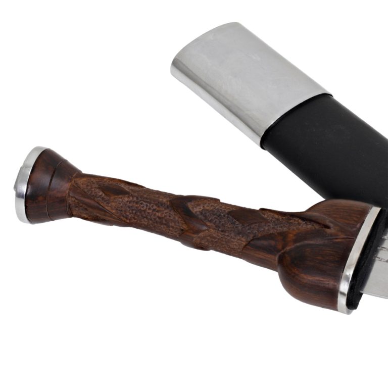 EN45 Steel Scottish Dirk with Sheesham Wood Handle