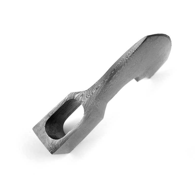 Damascus Steel Axe Head for Crafting