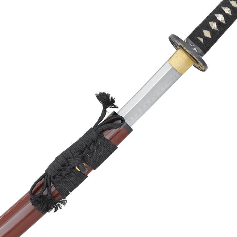 Crimson Storm Katana – Hand Forged Samurai Sword