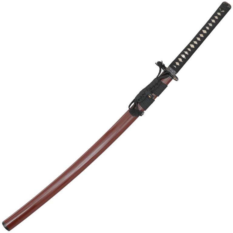 Crimson Storm Katana – Hand Forged Samurai Sword