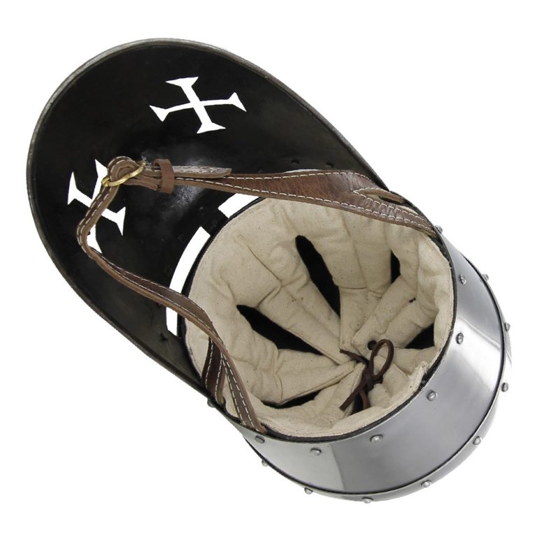 Crusader 16G Pot Helmet with Face Guard