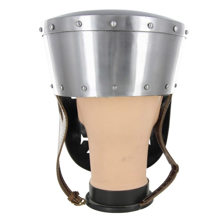 Crusader 16G Pot Helmet with Face Guard