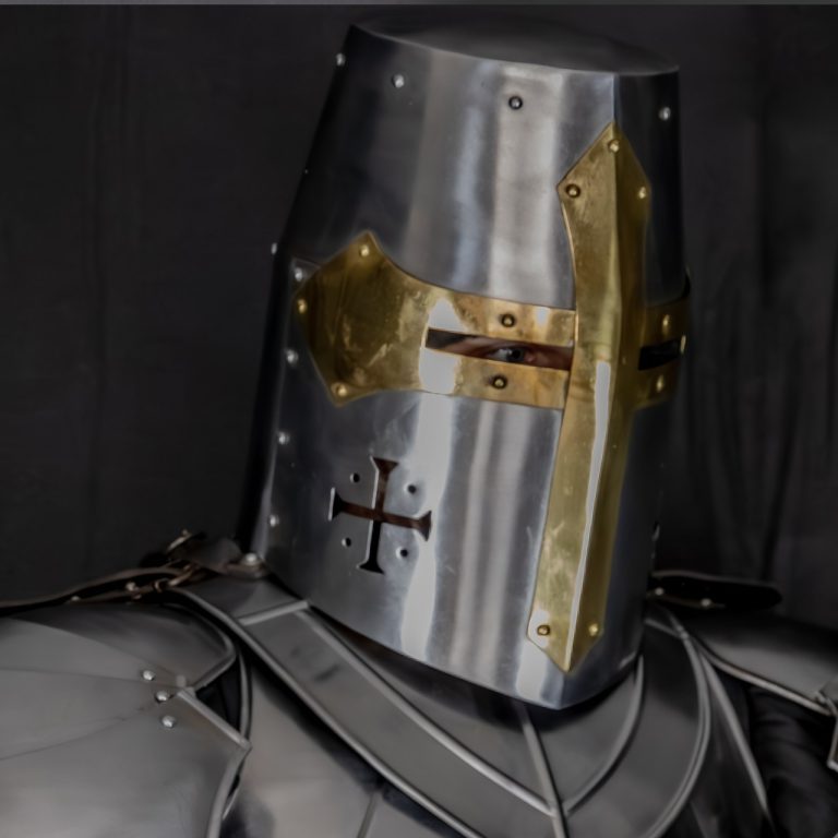 Templar Knight Crusader Helmet