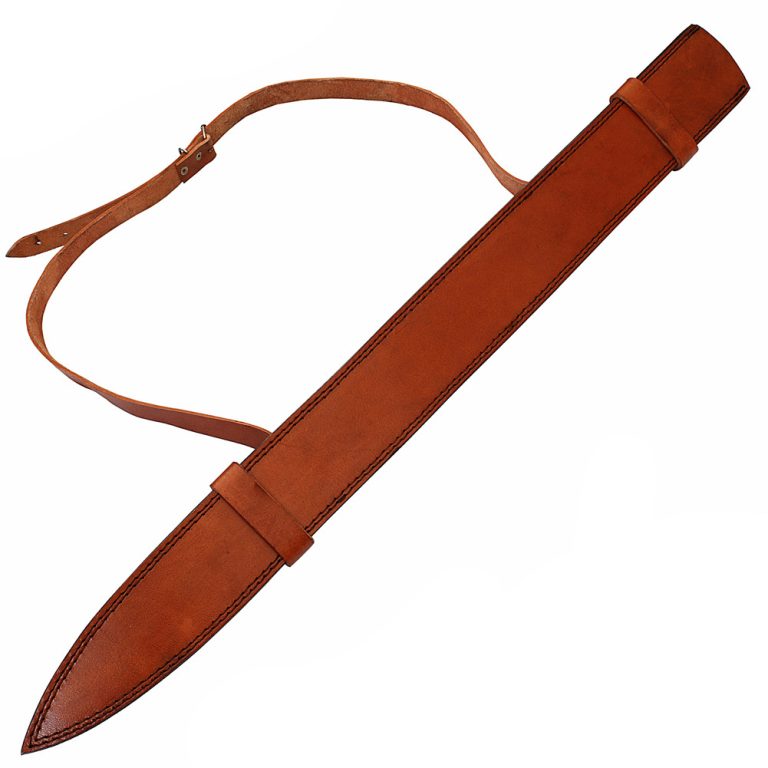 Functional Viking Sword with Damascus Blade
