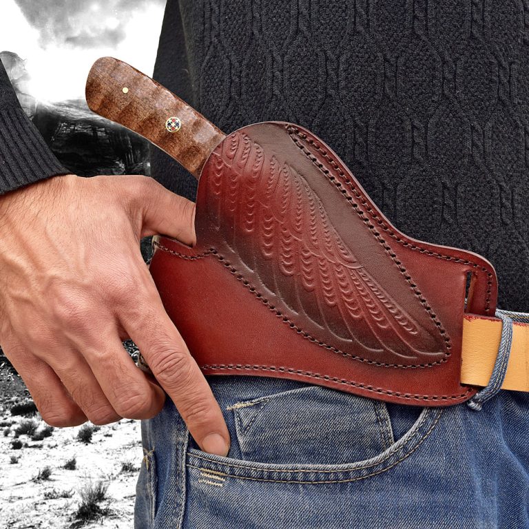 Damascus Steel Northern Heights Knife