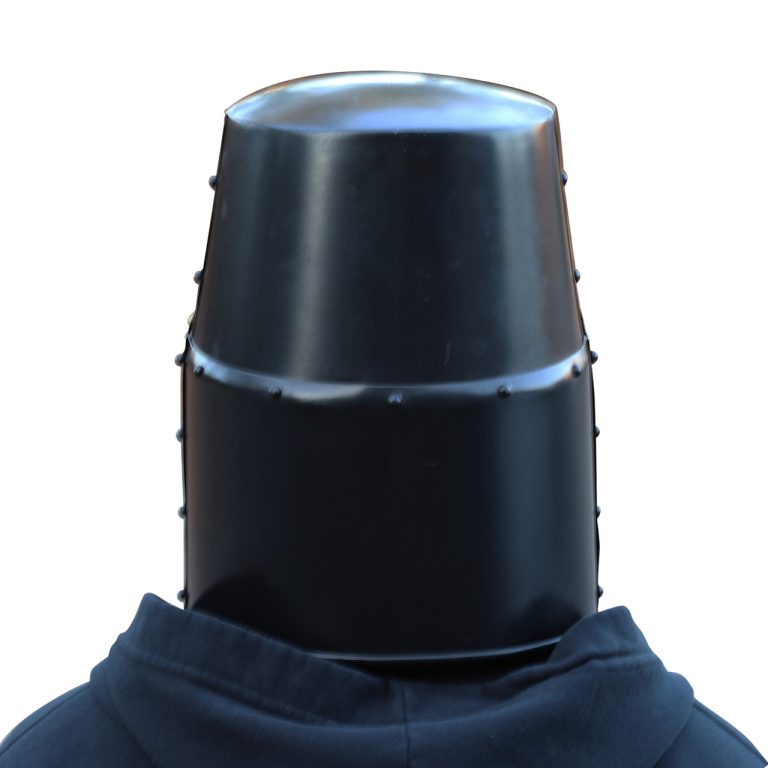Brass Steel Great Helm for Knights Protection